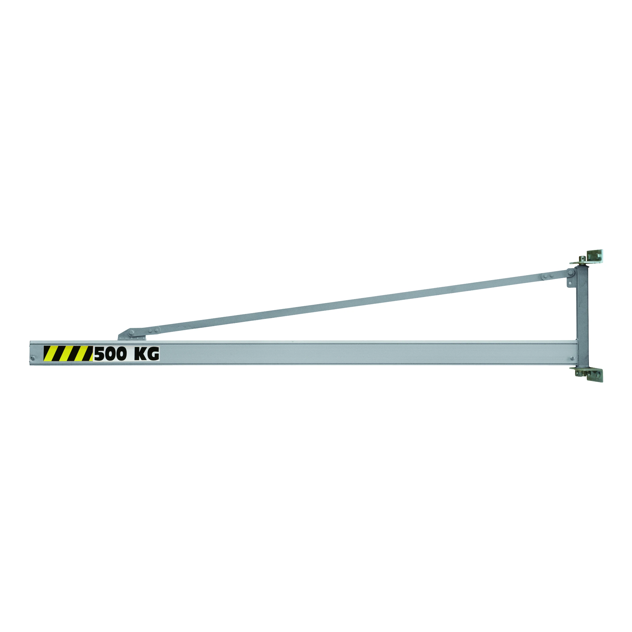 Hliníkový nástěnný otočný jeřáb (AZDS) 63–2 000 kg, 2–8 m