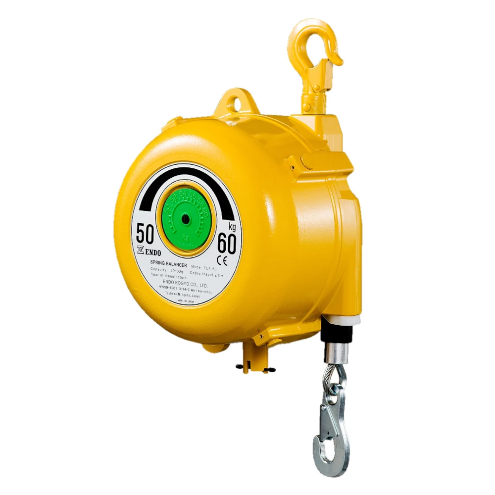 ENDO pružinový balancér s dlouhým zdvihem (ELF-60) 50–60 kg