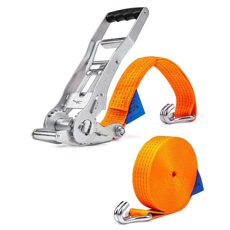 ERGO dvoudílný upínací pás s ráčnou (DKG5-50-ERGO), 5000 kg, 50 mm