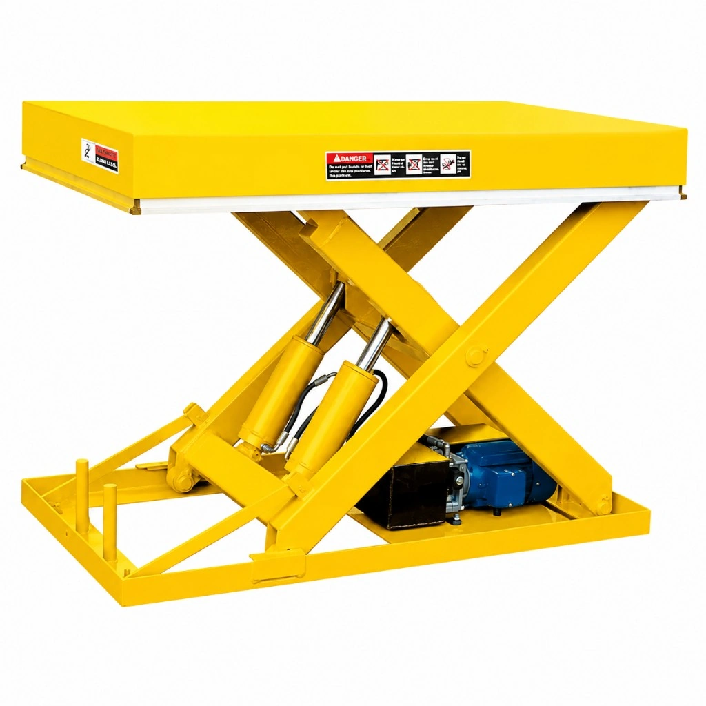 Hydraulický jednonůžkový zvedací stůl pro vysoké zatížení 2000 kg