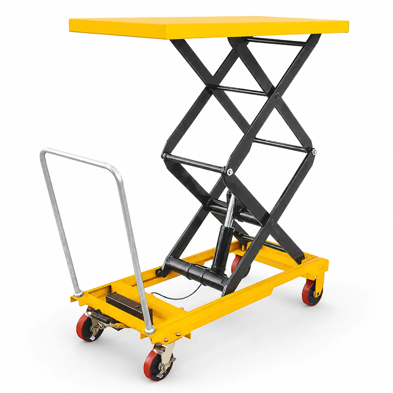 Pojízdný dvojitý nůžkový zvedací stůl (MPS680D) 680 kg, 1500 mm