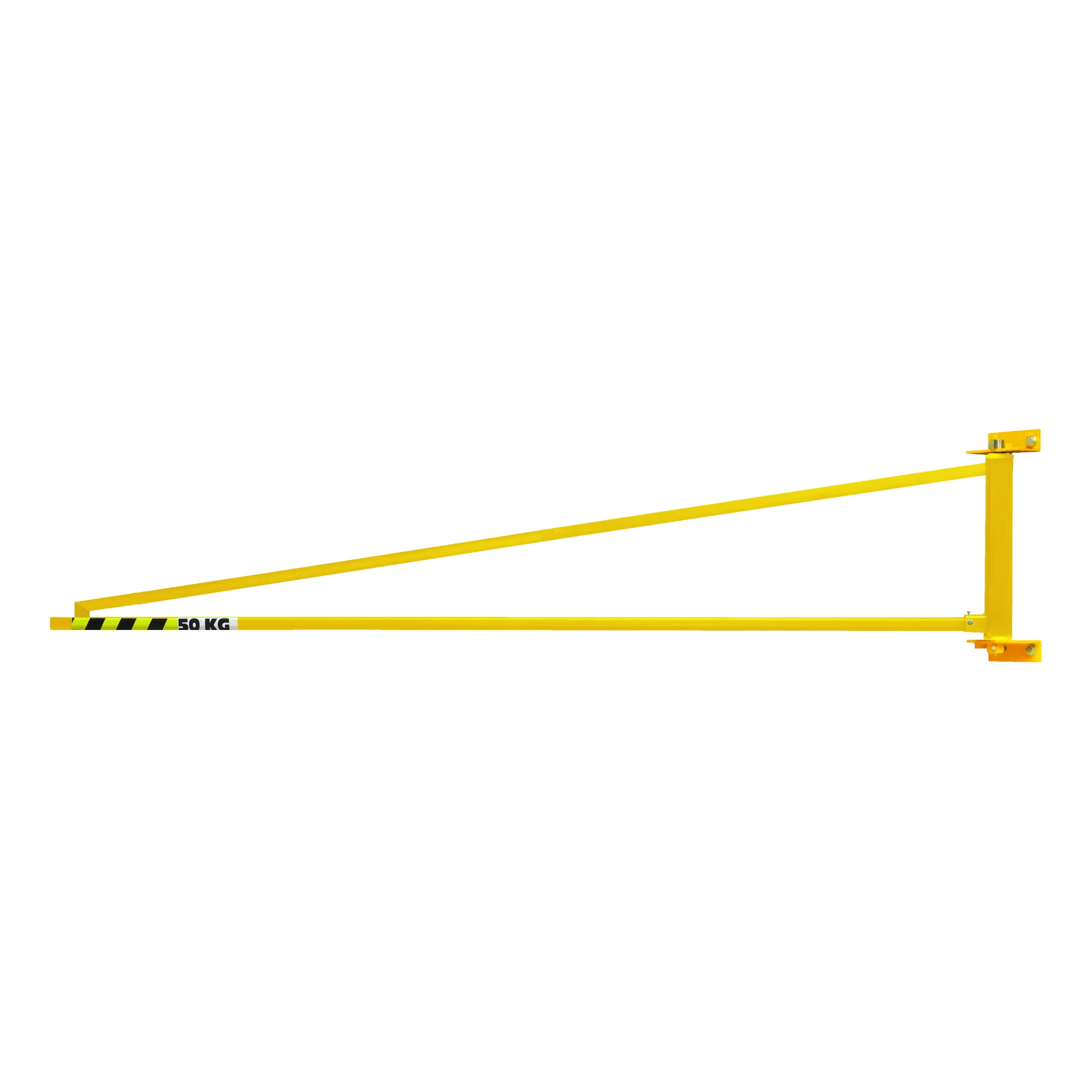 Lehký nástěnný otočný jeřáb (LZDS) 50–100 kg, 2–5 m