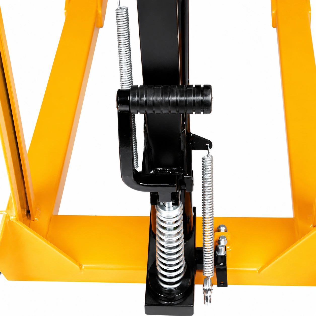 Detail nožní hydraulické pumpy vozíku RVV2000-KPV
