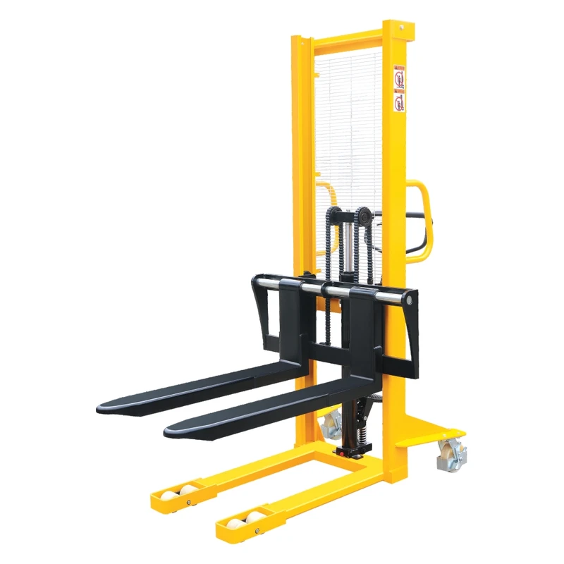 Ruční vysokozdvižný vozík s nastavitelnými vidlicemi (RVV-PV) 1000–1500 kg