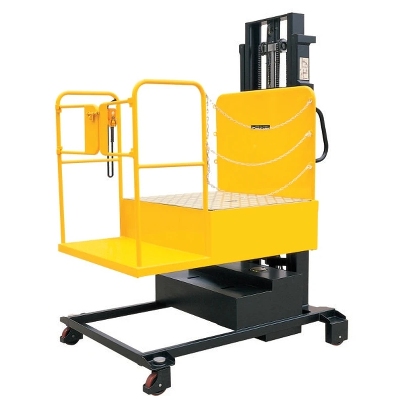 Poloelektrický vychystávací vozík (PEKV400), 400 kg, 3500–4500 mm