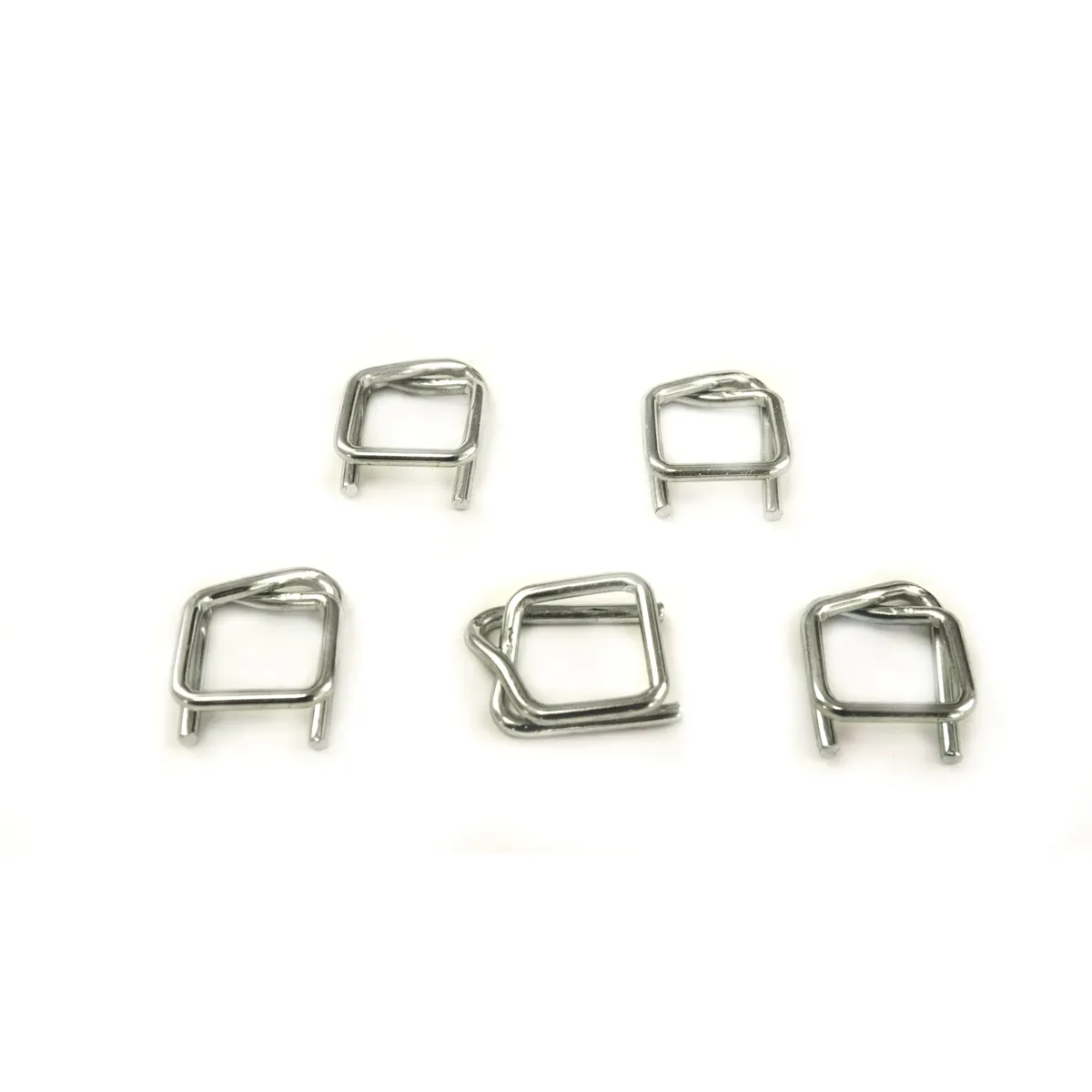Pozinkované spony pro polyesterovou vázací pásku (BUCKLES-16G) 16 mm