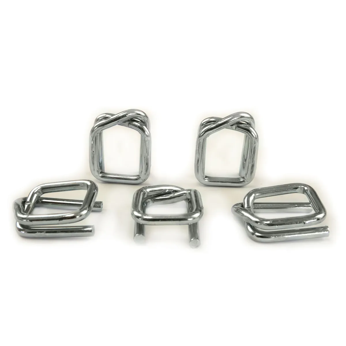 Pozinkované spony pro polyesterovou vázací pásku (BUCKLES-25G) 25 mm