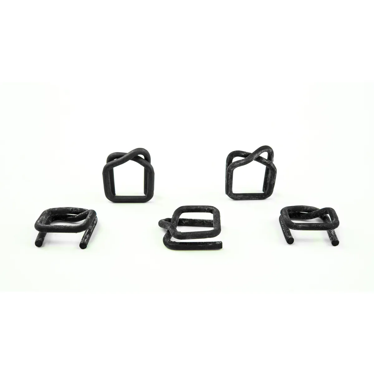 Fosfátované spony pro polyesterovou vázací pásku (BUCKLES-16F) 16 mm