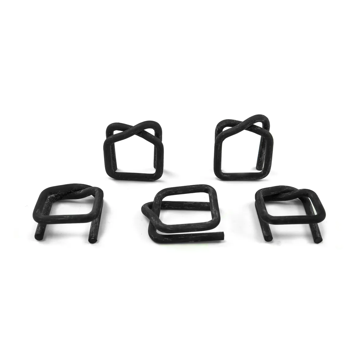 Fosfátované spony pro polyesterovou vázací pásku (BUCKLES-25F) 25 mm
