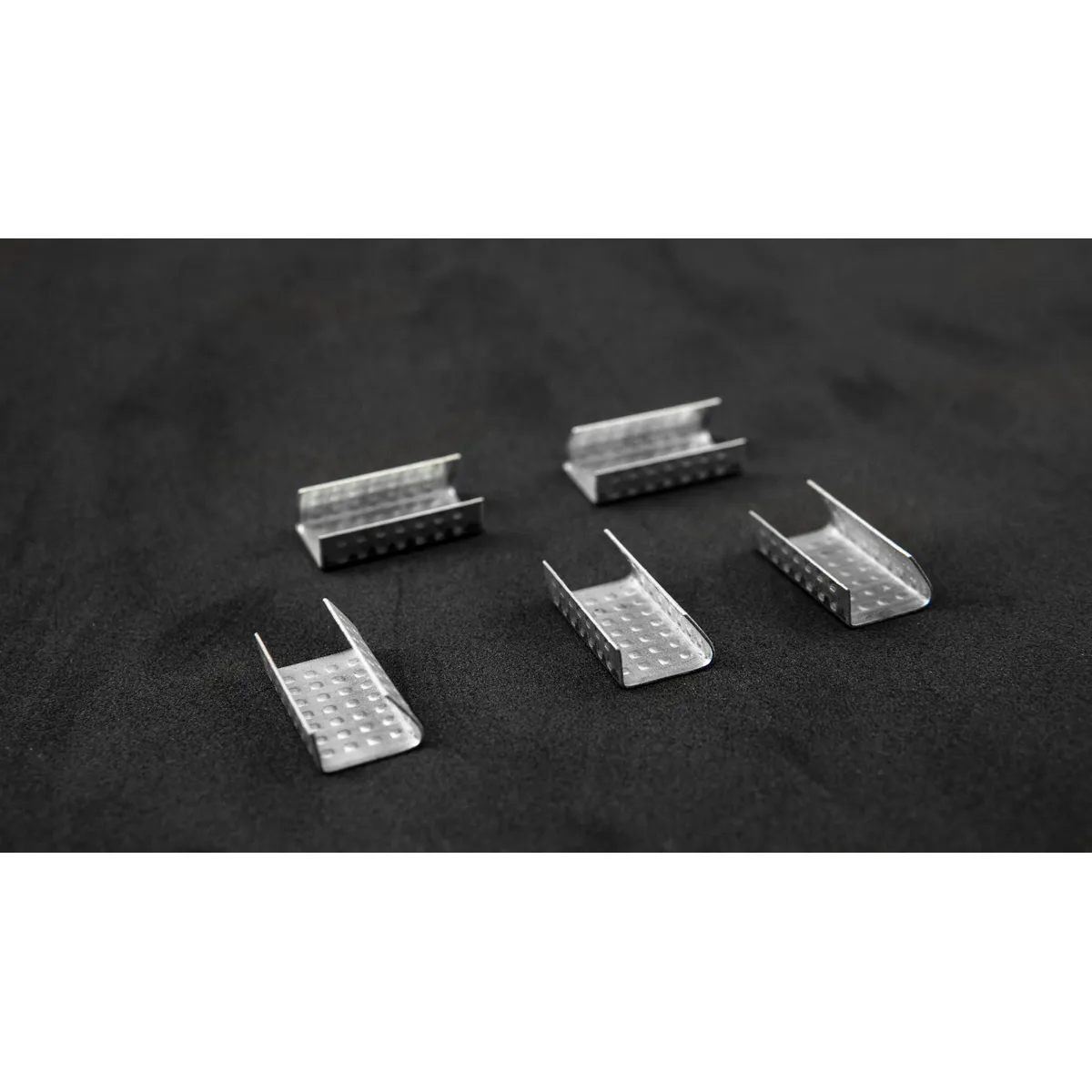 Ocelové spony pro PP vázací pásku (BUCKLES-12PP) 12 mm