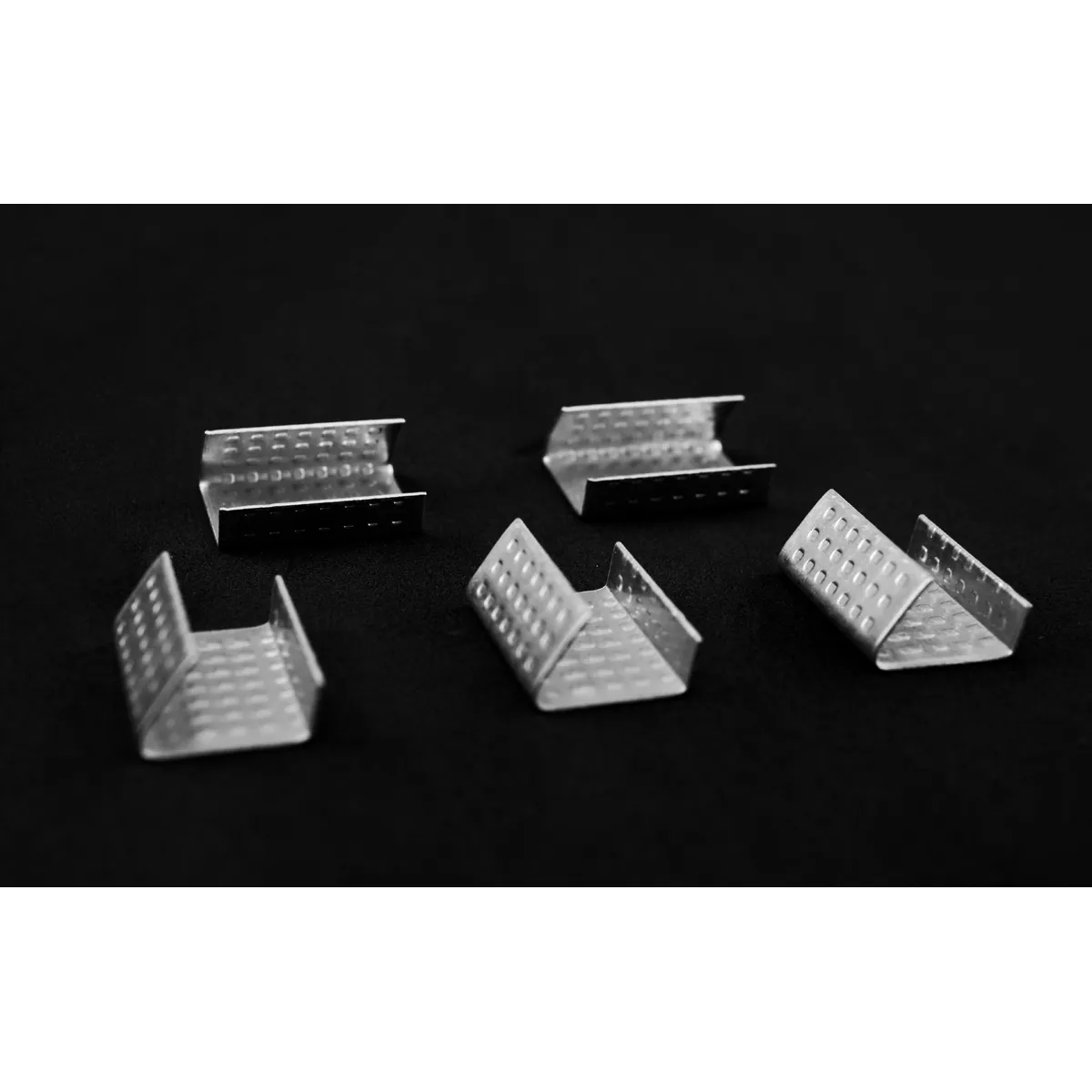 Ocelové spony pro PP vázací pásku (BUCKLES-16PP) 16 mm