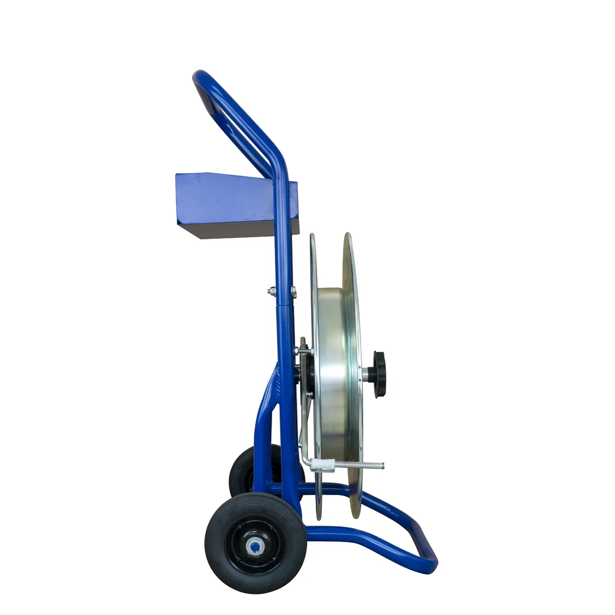 Odvíječ PET/PP a ocelových pásek COIL-DISPENSER-2 – pohled 2