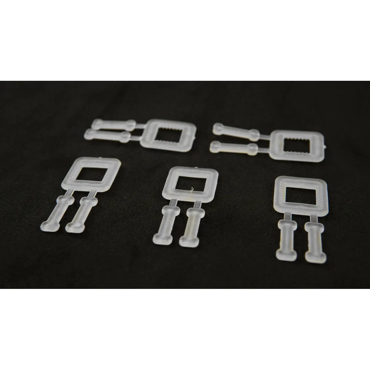 Plastové spony BUCKLES-5P pro PP vázací pásku o šířce 12 mm
