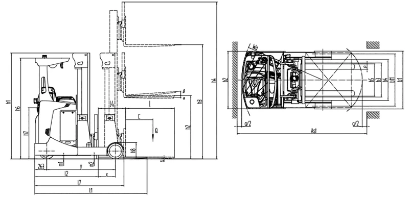 Retrak řady Deluxe REV20D s nosností 2 000 kg – obrázek 4