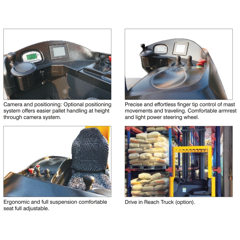Elektrický retrak REV15 s nosností 1 500 kg – obrázek 2