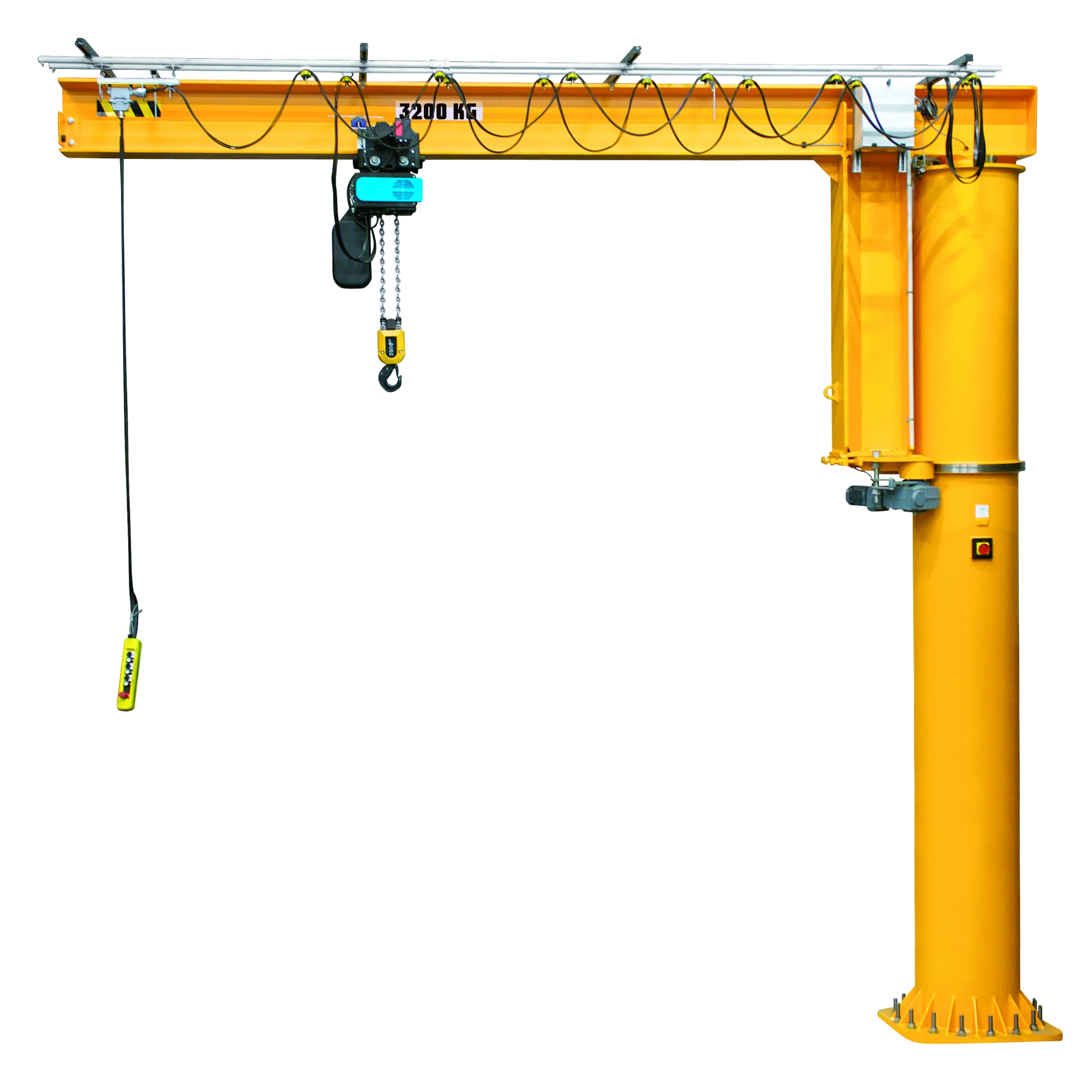 Sloupový otočný jeřáb s plným otáčením (RSD) 360° 150–10 000 kg