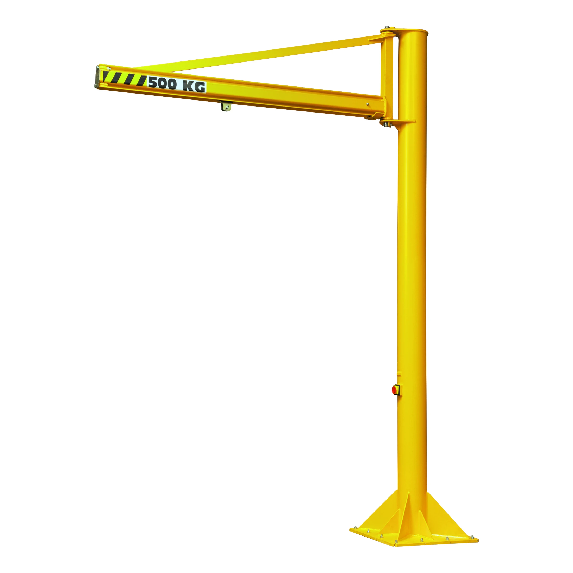 Sloupový otočný jeřáb s pojezdem (SDSK), 270°, 50–1000 kg, 2–8 m